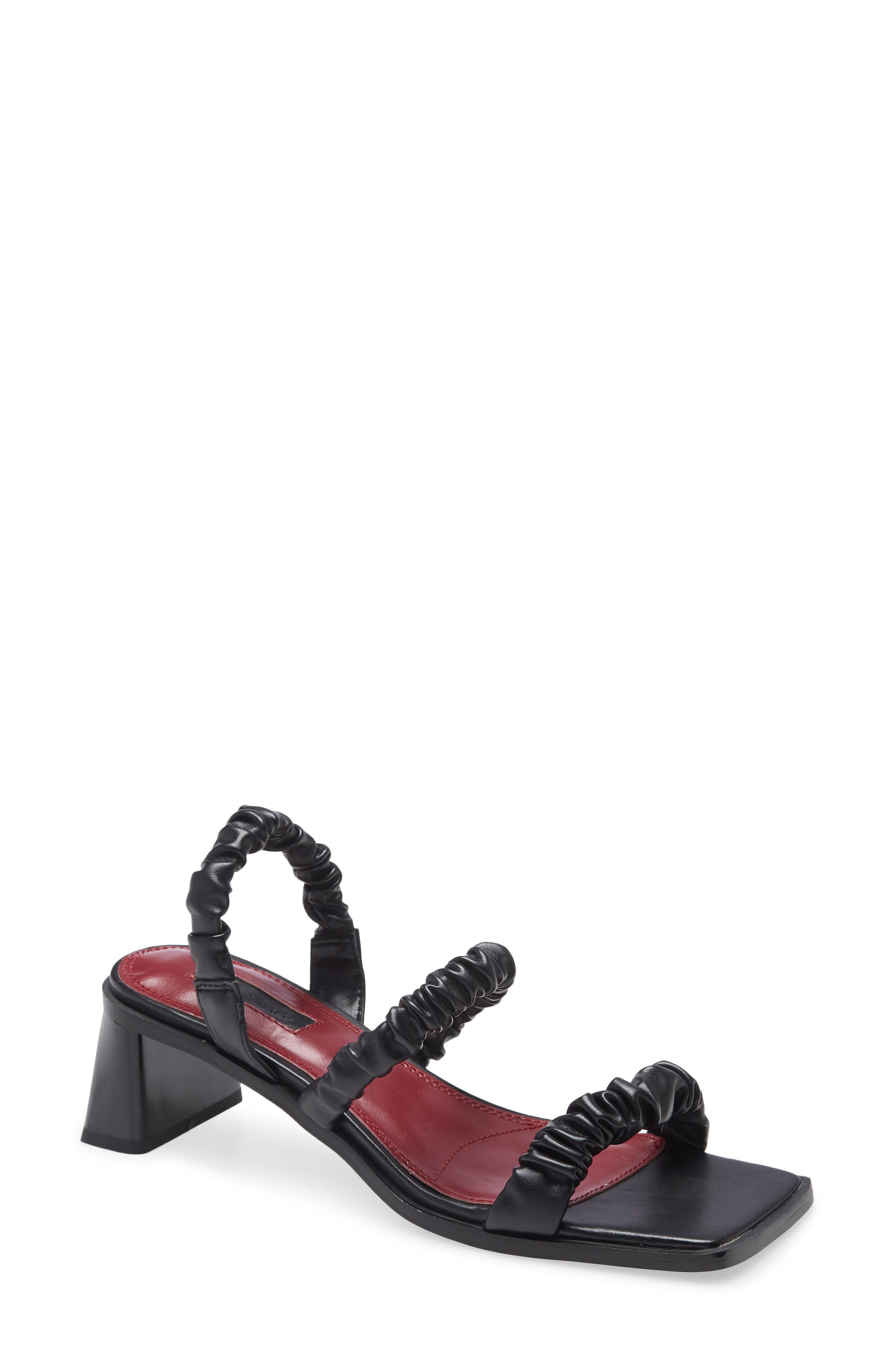 North Sandal, Main, color, BLACK