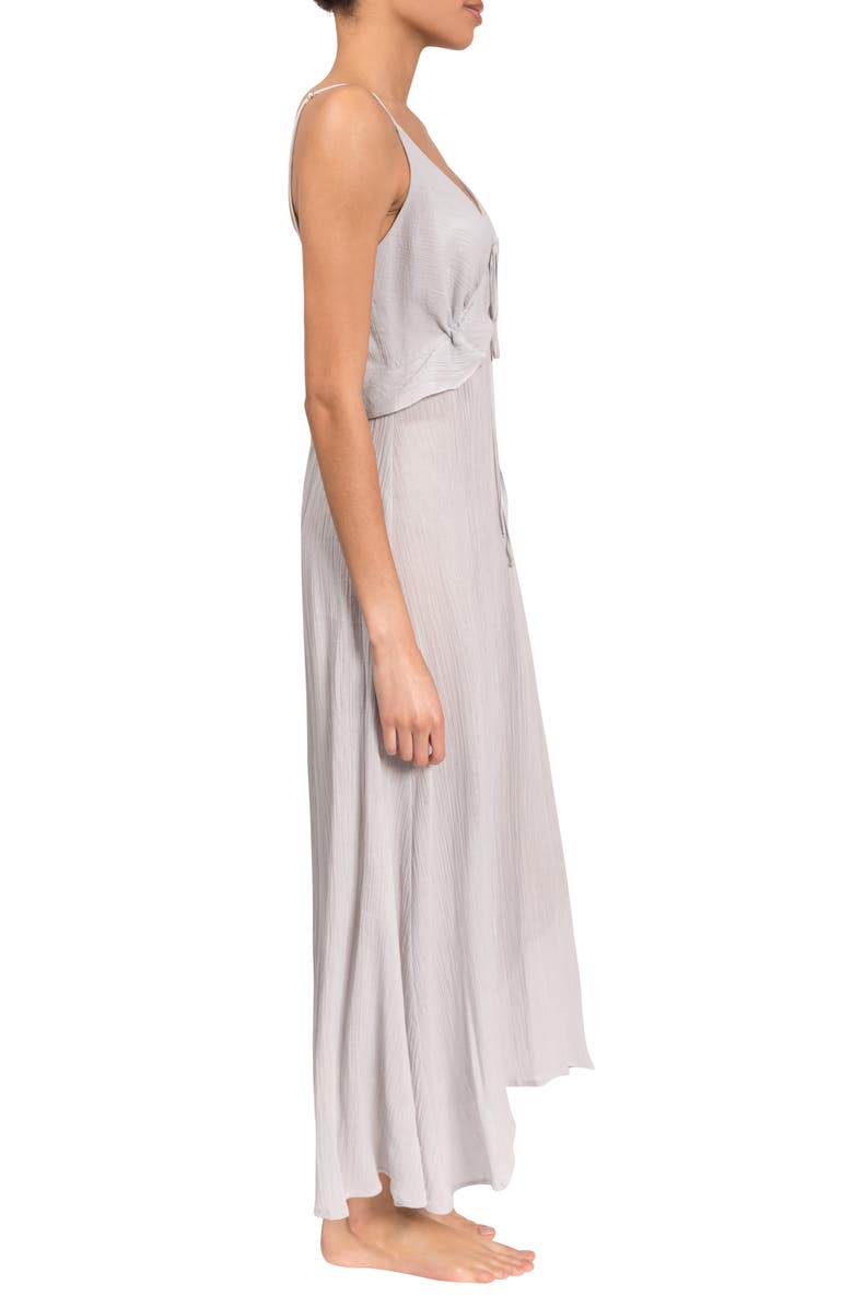Everyday Ritual Ruffle Empire Waist Nightgown, Alternate, color, Mist