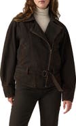 Levi's Belted Denim Moto Jacket