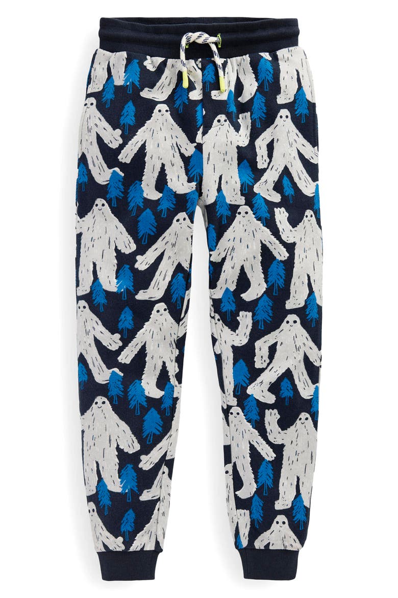 Kids' Yeti Print Cotton Joggers, Main, color, YETI