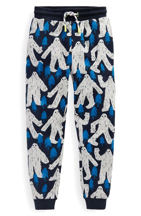 Kids' Yeti Print Cotton Joggers (Toddler & Little Kid)