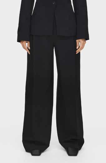 ALIGNE Genevieve Wool Blend Wide Leg Pants