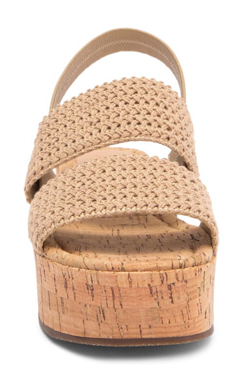 NORDSTROM RACK NORDSTROM RACK CASSIE PLATFORM WEDGE SLINGBACK SANDAL