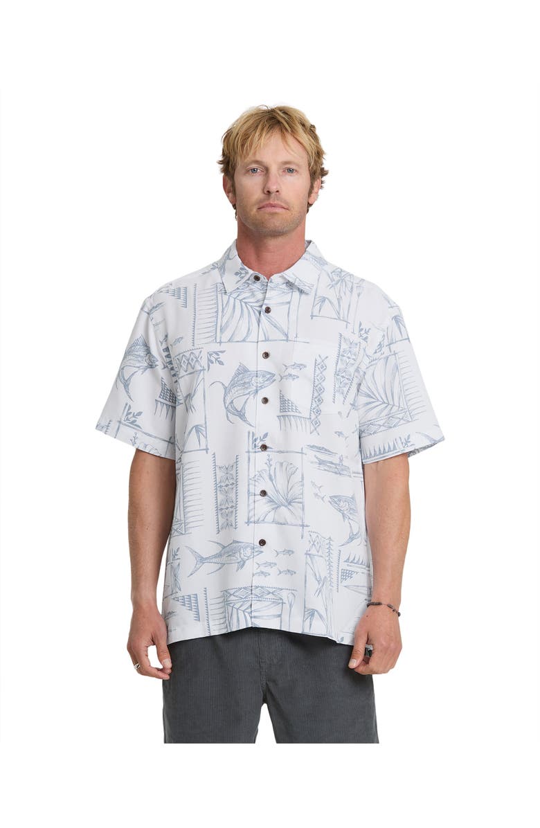 Quiksilver Waterman Performance Pack WM SS Short Sleeve Shirt, Alternate, color, White