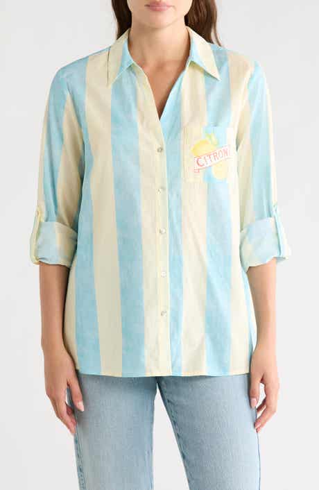 DR2 by Daniel Rainn Postcard Button-Up Shirt