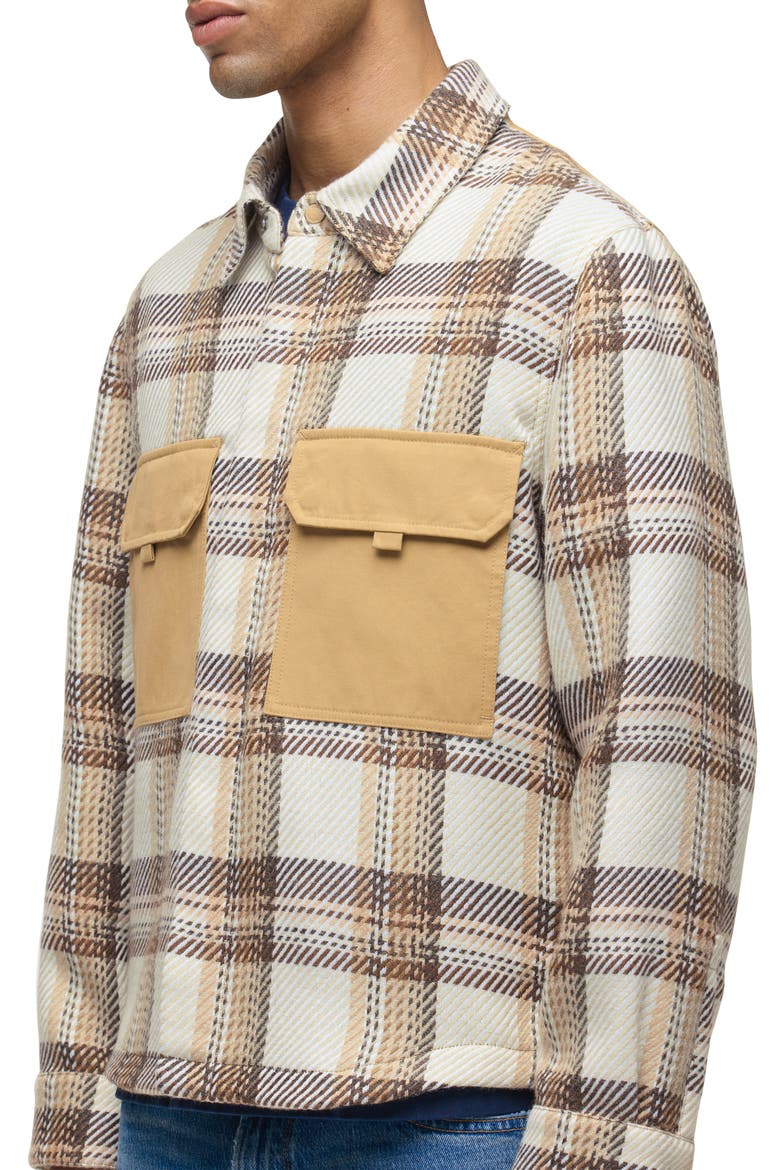Plaid Shirt Jacket, Alternate, color, LEXINGTON