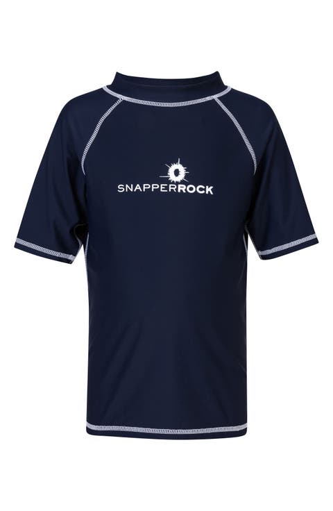 Raglan Short Sleeve Rashguard (Baby Boy, Toddler & Little Boy)