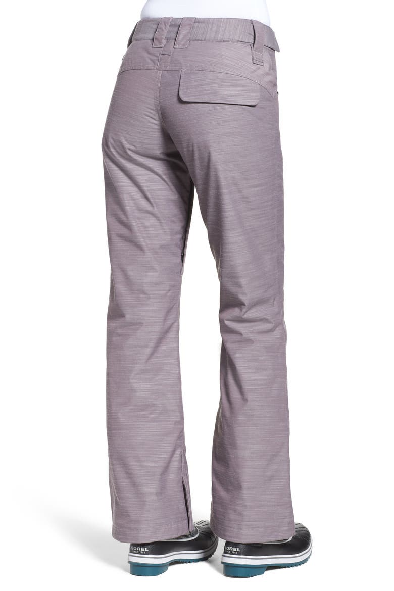 Aboutaday Waterproof Snow Pants, Alternate, color, RABBIT GREY HEATHER