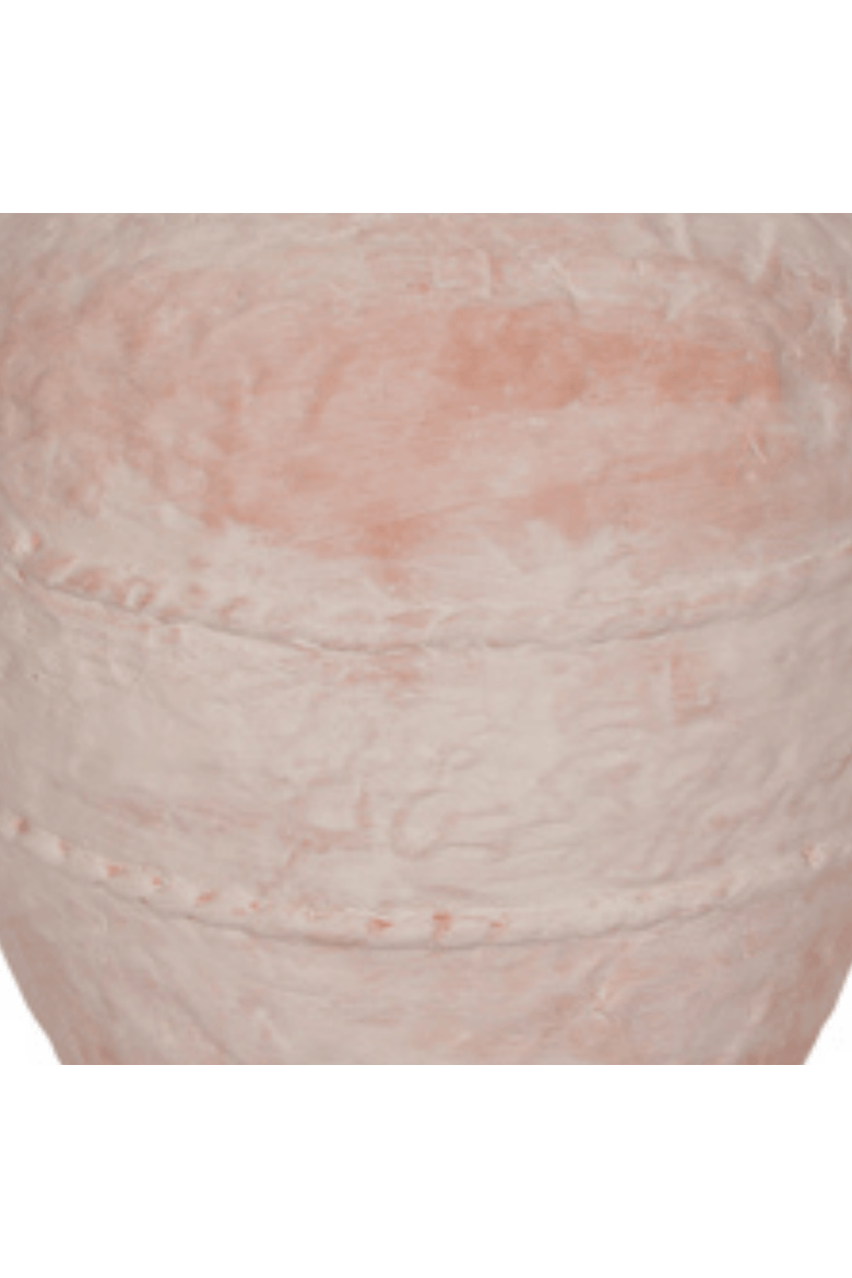 Ceramic 11.1 in. Pink Natural Texture Vase, Alternate, color, Pink