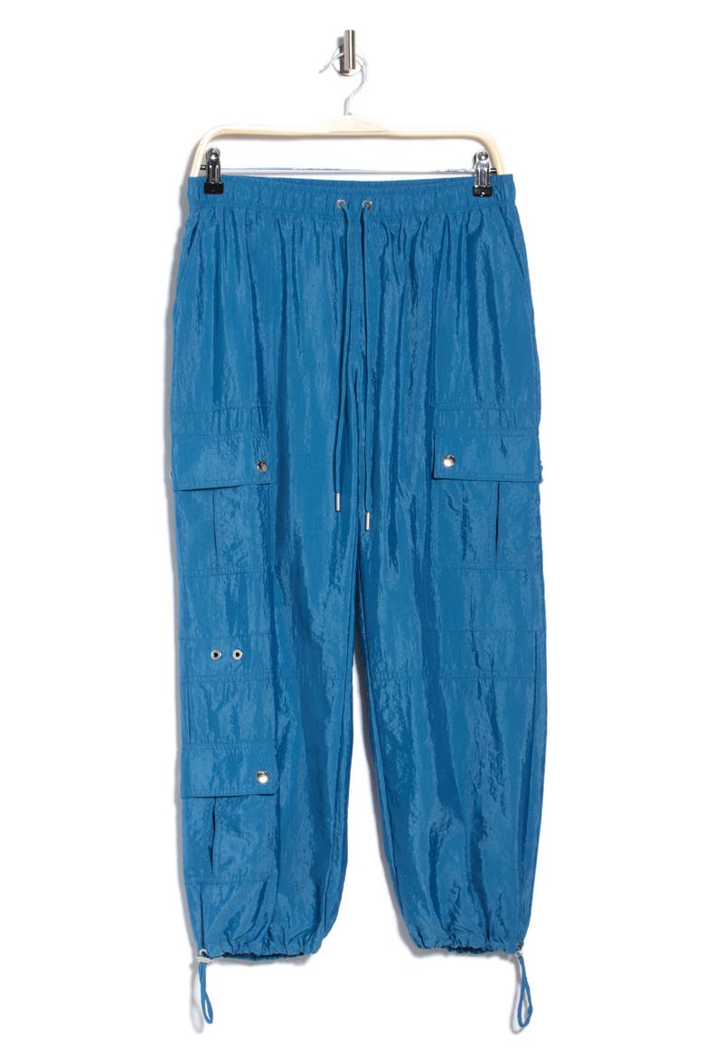Nitsan Parachute Pants, Main, color, BLUE CORN