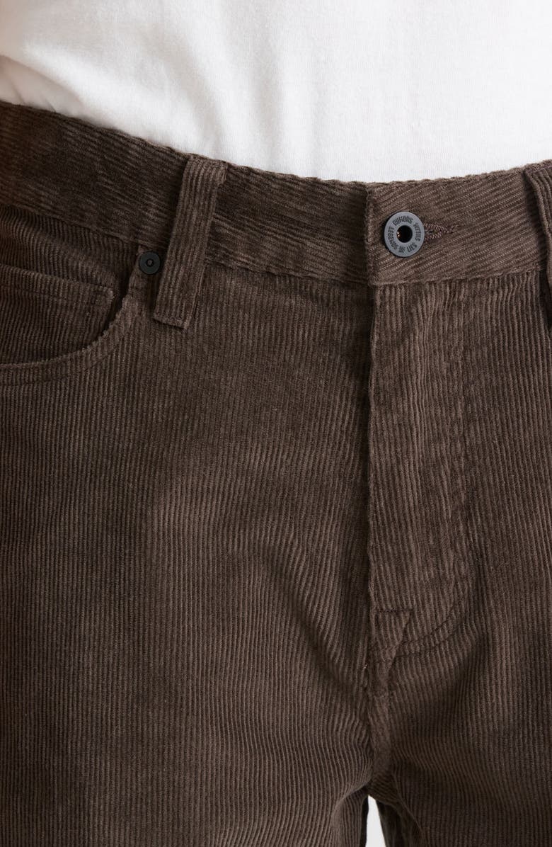 Roark Hwy 128 Relaxed Fit Corduroy Pants, Alternate, color, Dark Brown