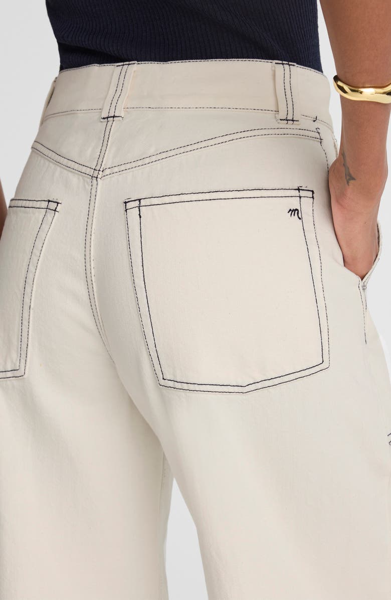 Madewell Superwide Leg Utility Jeans, Alternate, color, Vintage Canvas