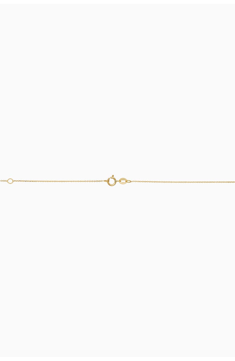 Oradina 14K Yellow Gold Fresco Baguette Bold Pendant Necklace, Alternate, color, Yellow Gold