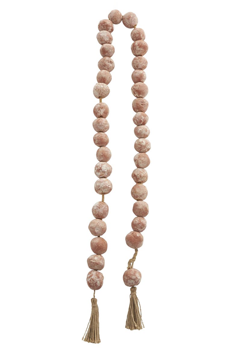 Ceramic & Tassel Garland, Alternate, color, ORANGE
