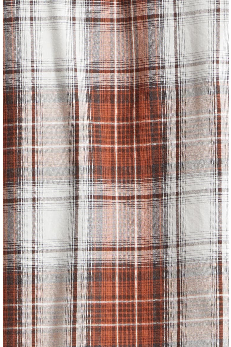 Roland Check Button-Down Shirt, Alternate, color, RUSSET BROWN MADRAS CHECK
