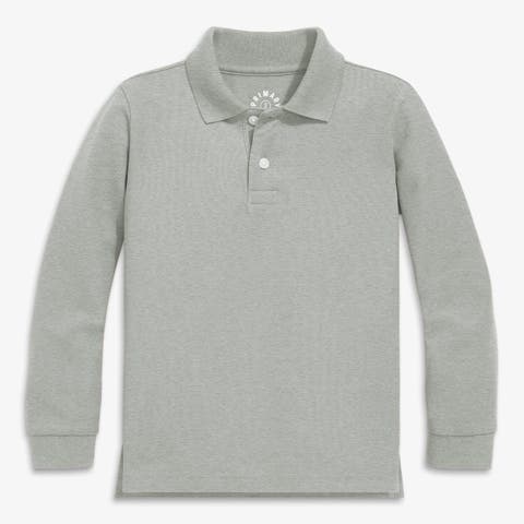 Long Sleeve Pique Polo (Toddler, Little Kid, & Big Kid)