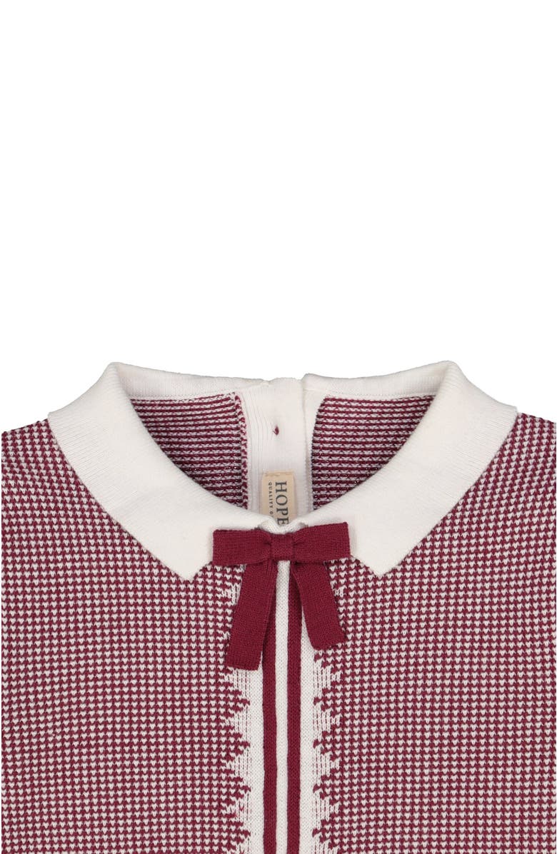 Hope & Henry Girls' Organic French Blocked Sweater Dress, Toddler, Alternate, color, 