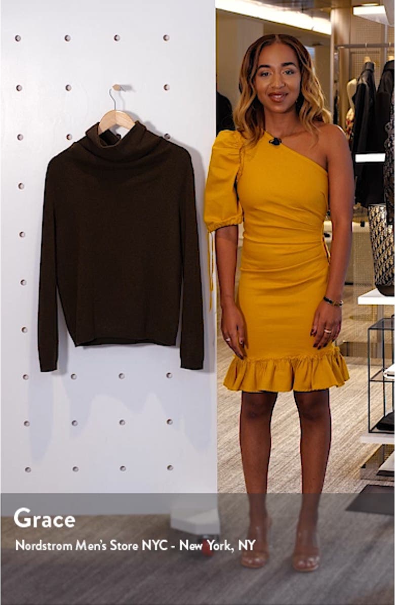 Cowl Neck Cashmere Sweater, sales video thumbnail