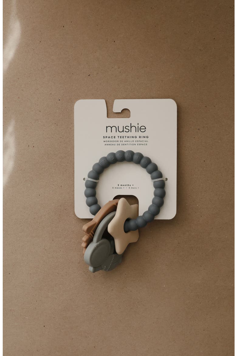 Space Silicone Teething Ring Toy, Alternate, color, MULTI