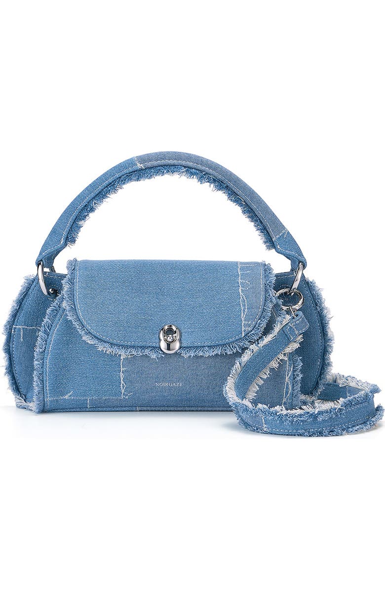 NOIRGAZE Scallop in Denim Bag, Alternate, color, Denim