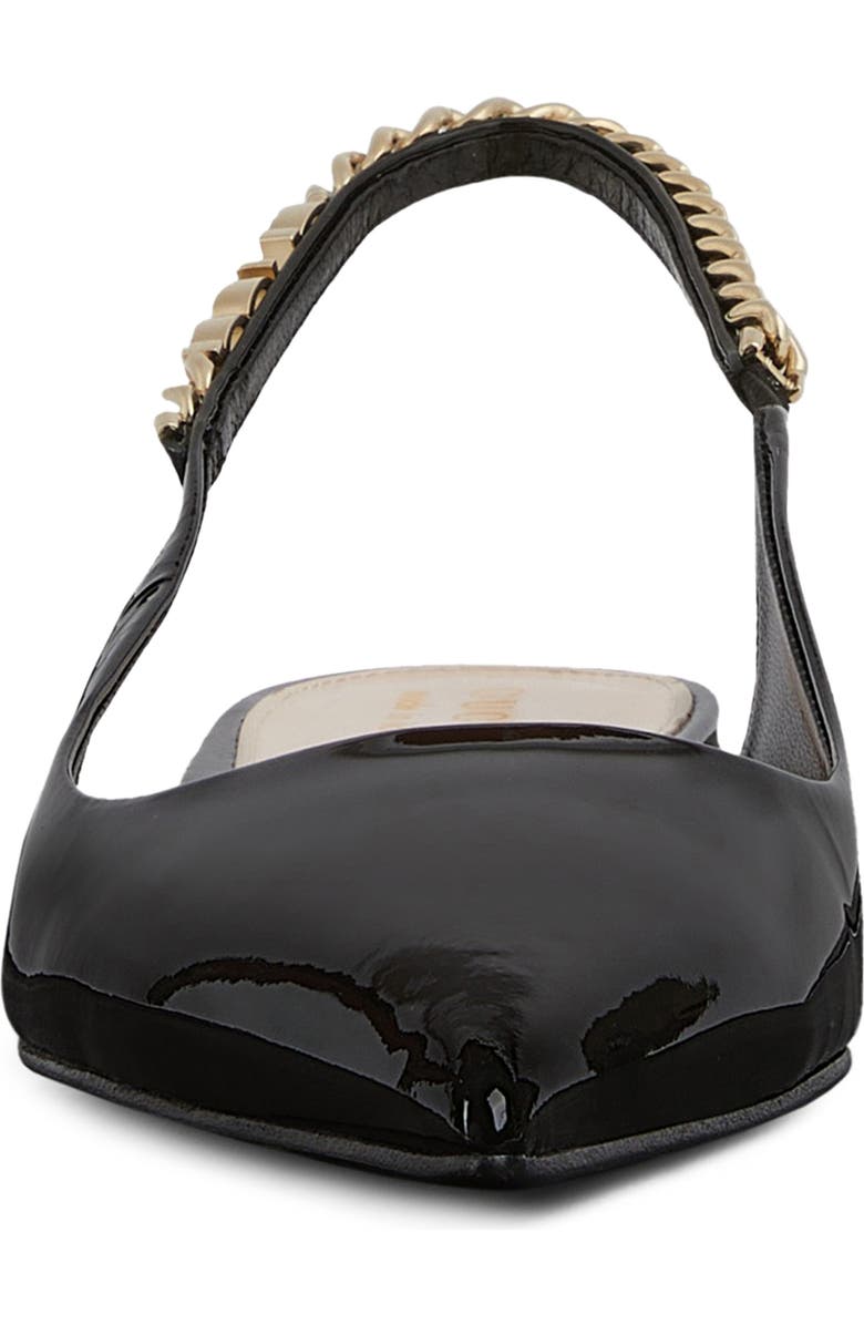 Gucci Signoria Pointed Toe Slingback Flat, Alternate, color,