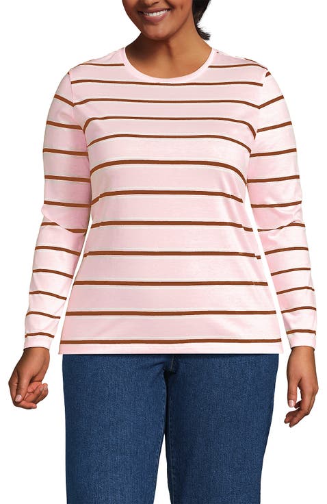 Supima Cotton Long Sleeve Crewneck T-Shirt