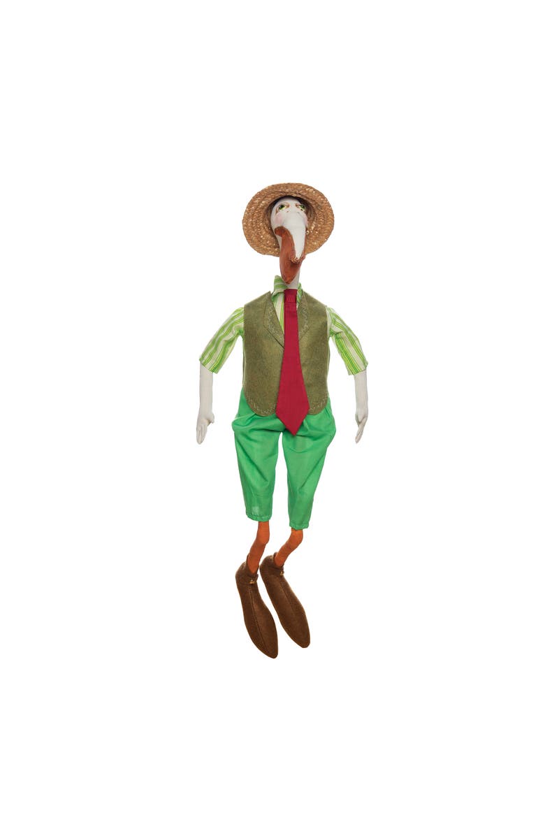 Gallerie II Moby Pelican Doll, Main, color, Green