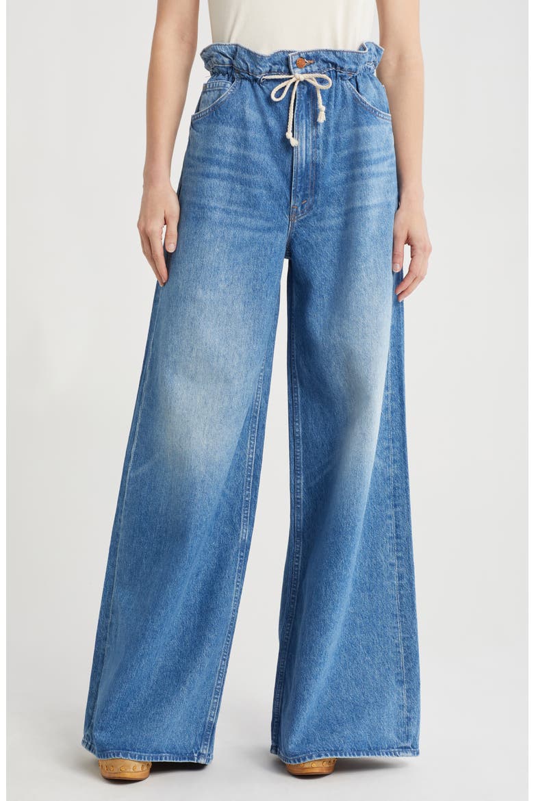 The Doggie Bag Wide Leg Jeans, Main, color, DINE N DASH