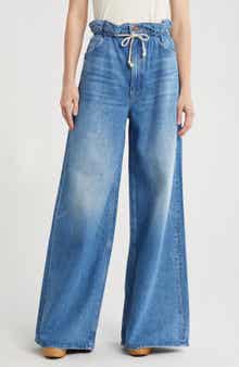 MOTHER The Doggie Bag Wide Leg Jeans