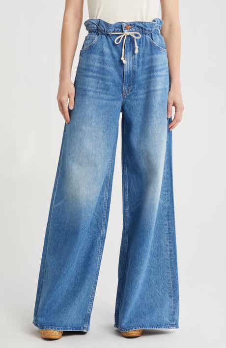 MOTHER The Doggie Bag Wide Leg Jeans