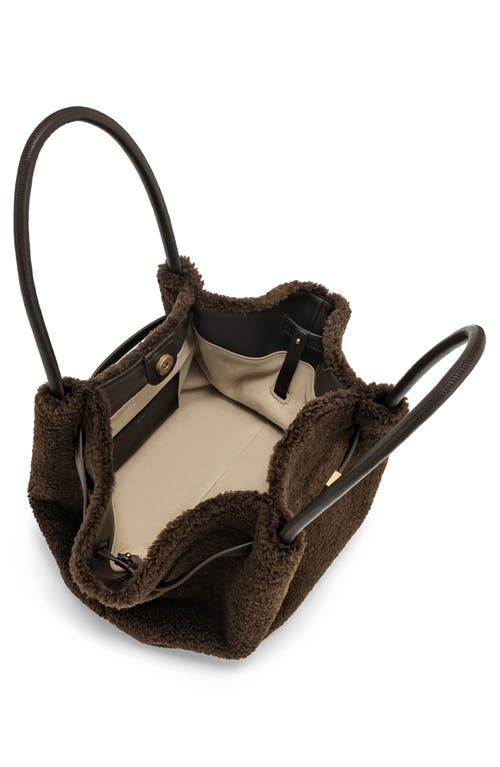 Jw Pei Medium Hana Faux Fur Tote In Brown