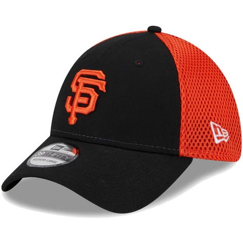 Men's New Era Black San Francisco Giants Team Neo 39THIRTY Flex Hat