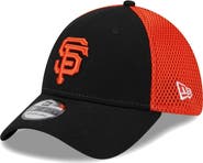 New Era Men's New Era Black San Francisco Giants Team Neo 39THIRTY Flex Hat