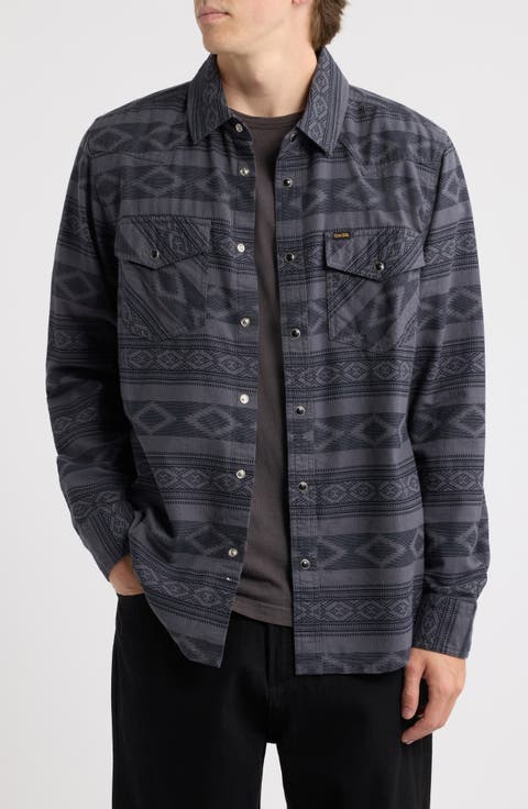 Austin Print Snap-Up Shirt