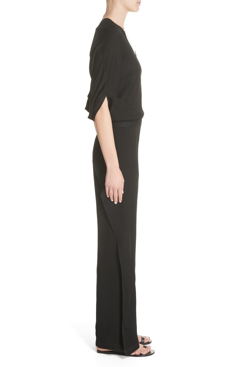 Wide Leg Jumpsuit, Alternate, color, BLACK