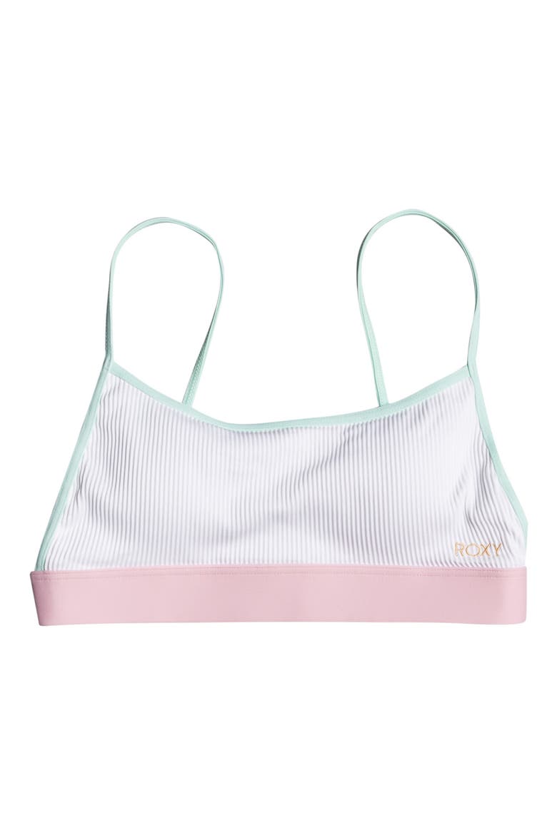 Pastel Surf Bralette Bikini Top, Alternate, color, BRIGHT WHITE