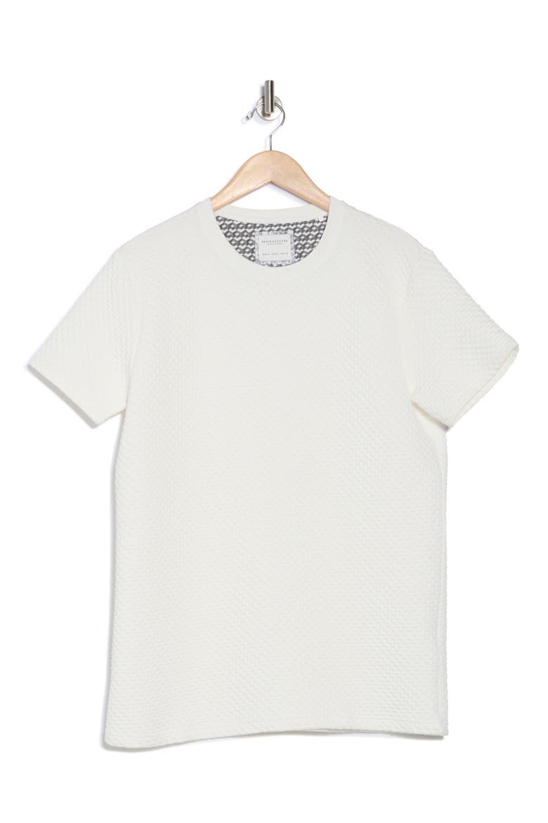 Textured T-Shirt, Alternate, color, WHITE