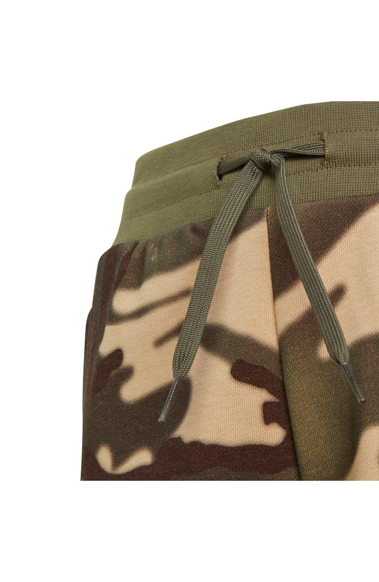 adidas Kids' 3-Stripes Camo French Terry Joggers, Alternate, color,