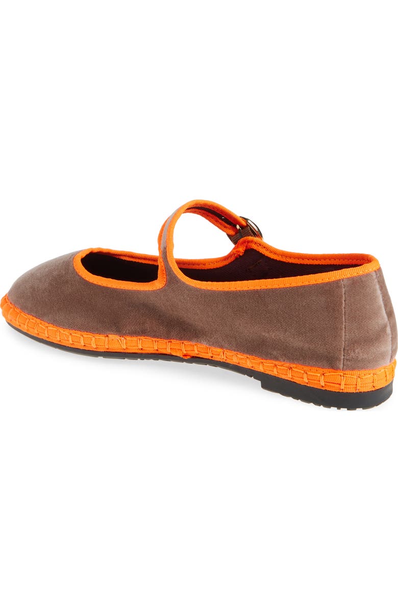 Flabelus Cora Mary Jane Flat, Alternate, color,
