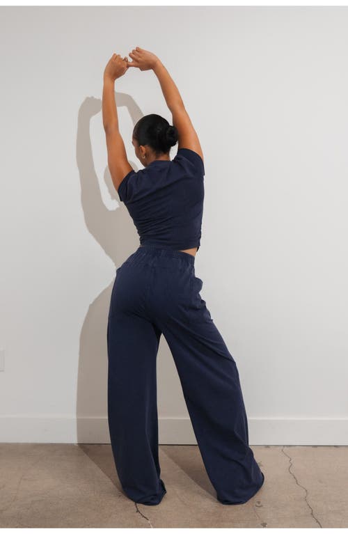 Vitality Essence Scrunch Tee In Blue