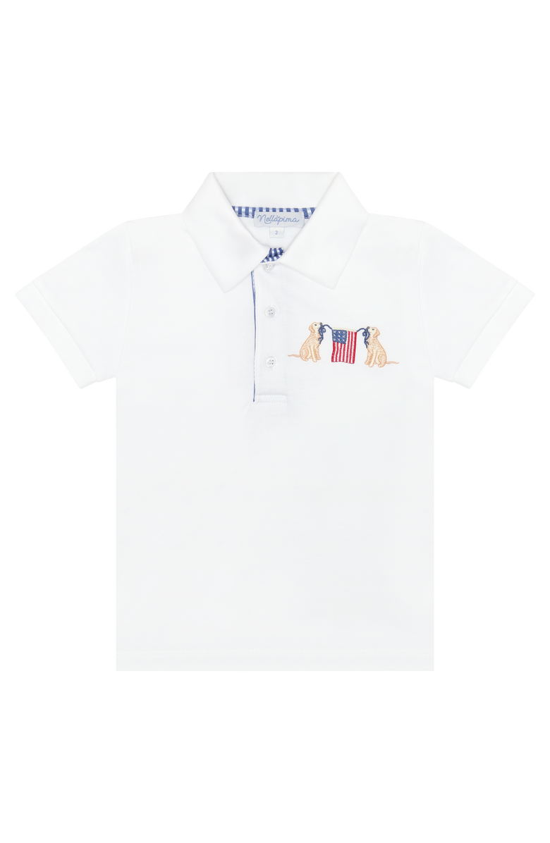 Nellapima American Pups Boys Short Set - Toddler & Little Kid, Alternate, color, Blue