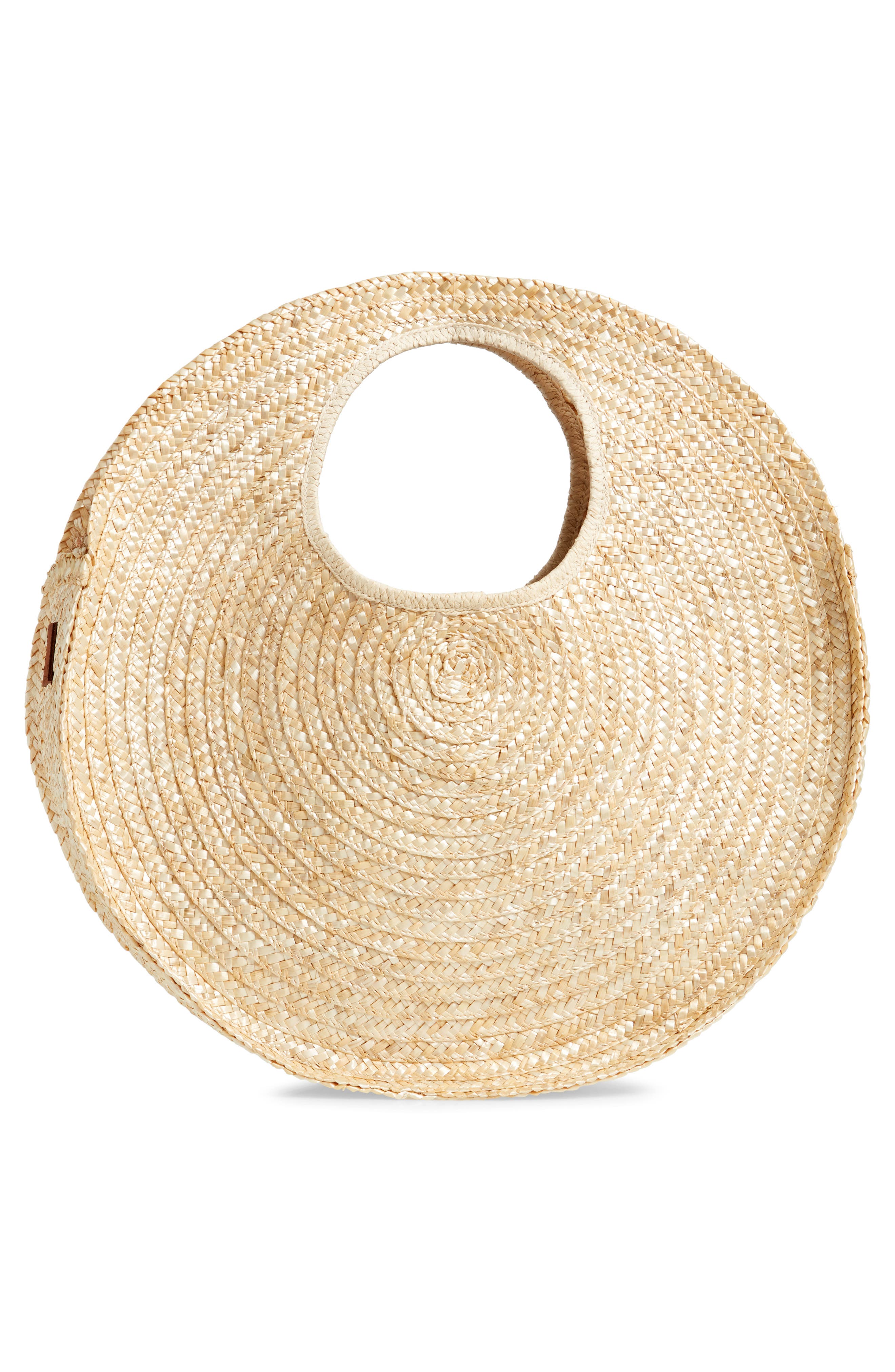 Brixton Nina Straw Bag, Alternate, color, 