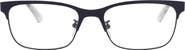 Gucci 56mm Rectangular Optical Glasses