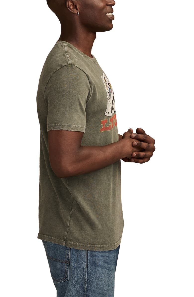 Lucky Brand Lucky Poker Room Graphic T-Shirt, Alternate, color,