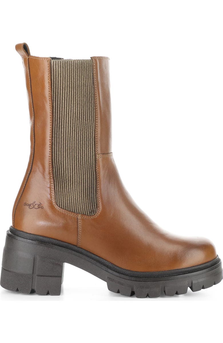 Bos. & Co. Brunas Waterproof Chelsea Boot, Alternate, color, Richtan/ Darkbrown
