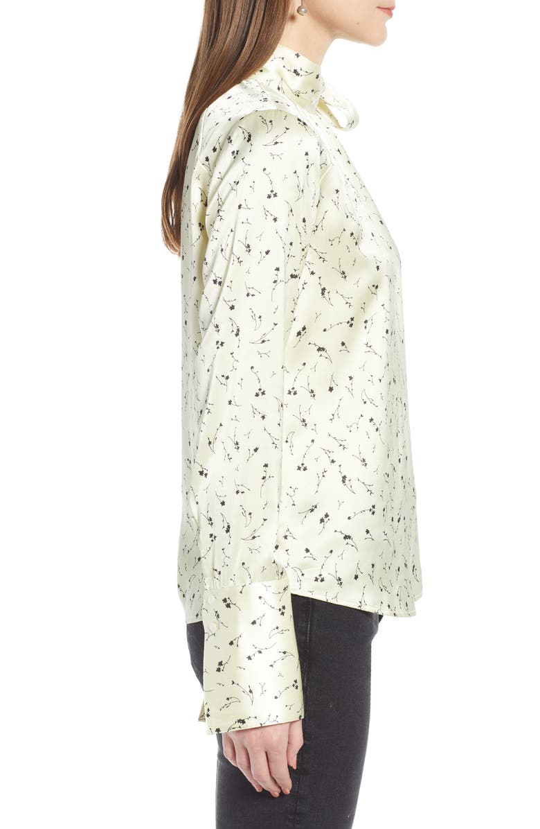 Something Navy Easy Tie Neck Top, Alternate, color,