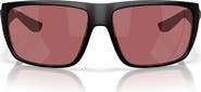 Costa Del Mar 64mm Polarized Rectangular Sunglasses