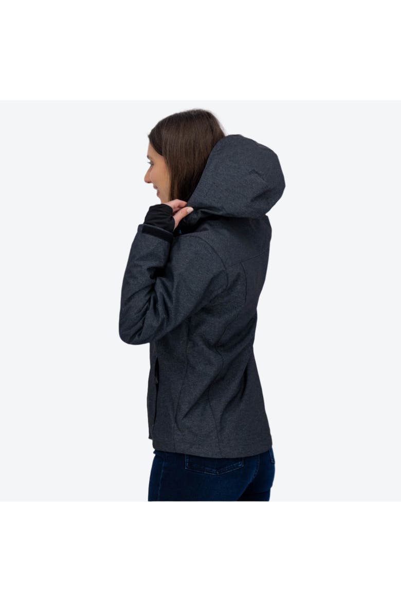 Adventure Waterproof Heated Jacket, Alternate, color, Heather Grey