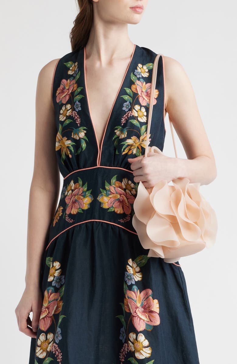 FARM Rio Jelly Flower Bag, Alternate, color, Blush