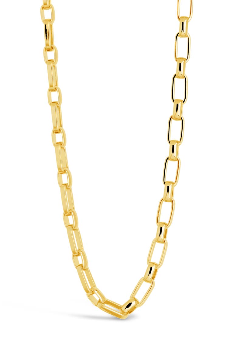 Elara Chain Necklace, Alternate, color, GOLD